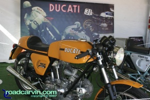 1973 750 Sport: A sharp looking 1973 Ducati Sport, I think it looks great in yellow.